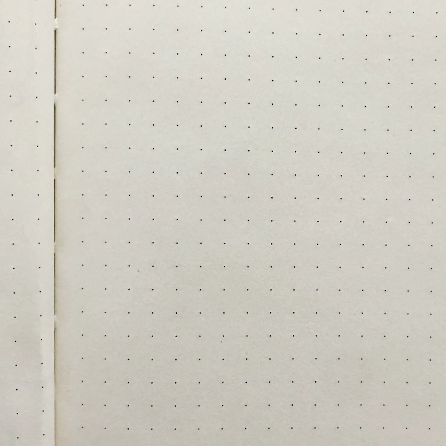 Close-up of a white sheet with a dotted pages on a white background