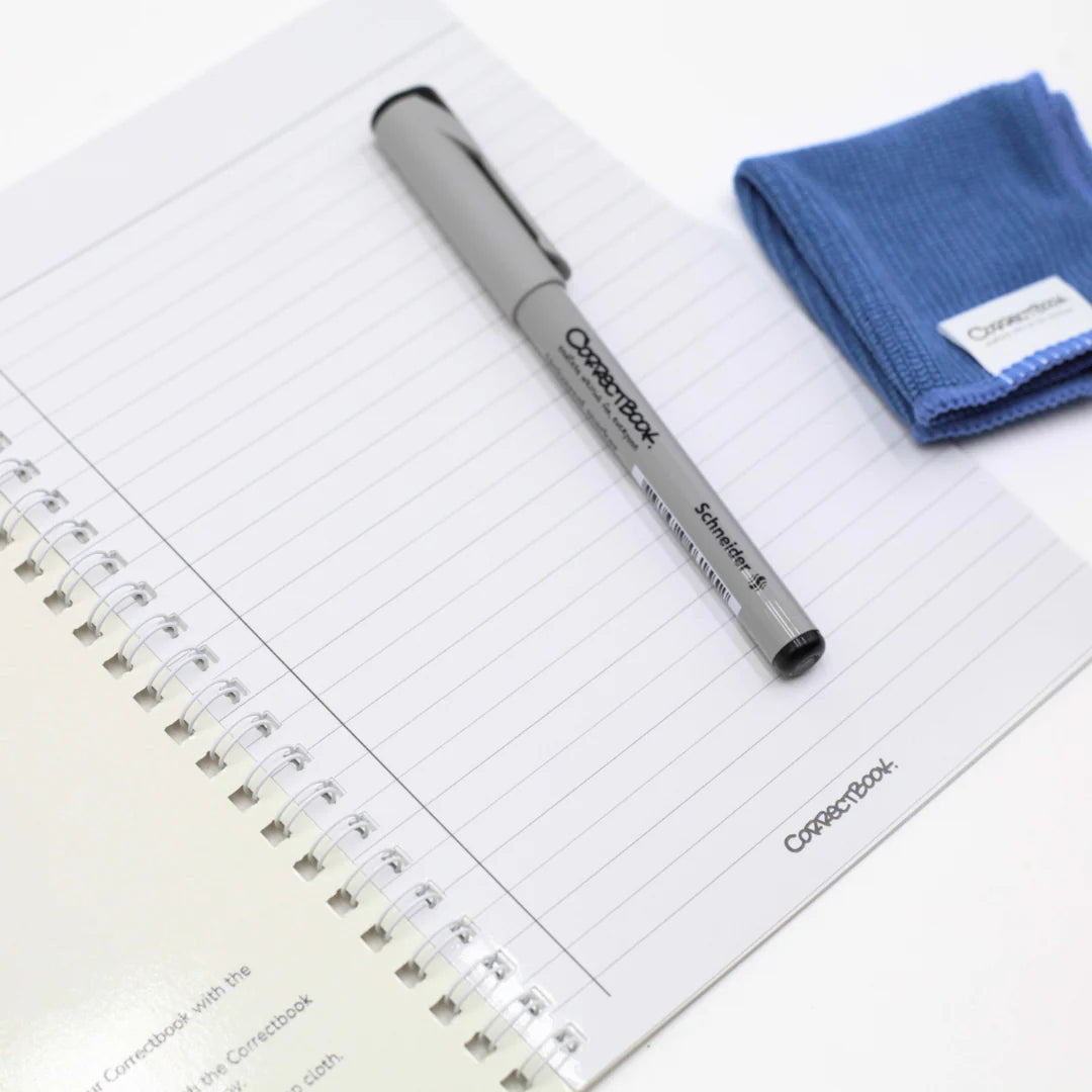 Bee Mindful CorrectBook (Write & Wipe) branding