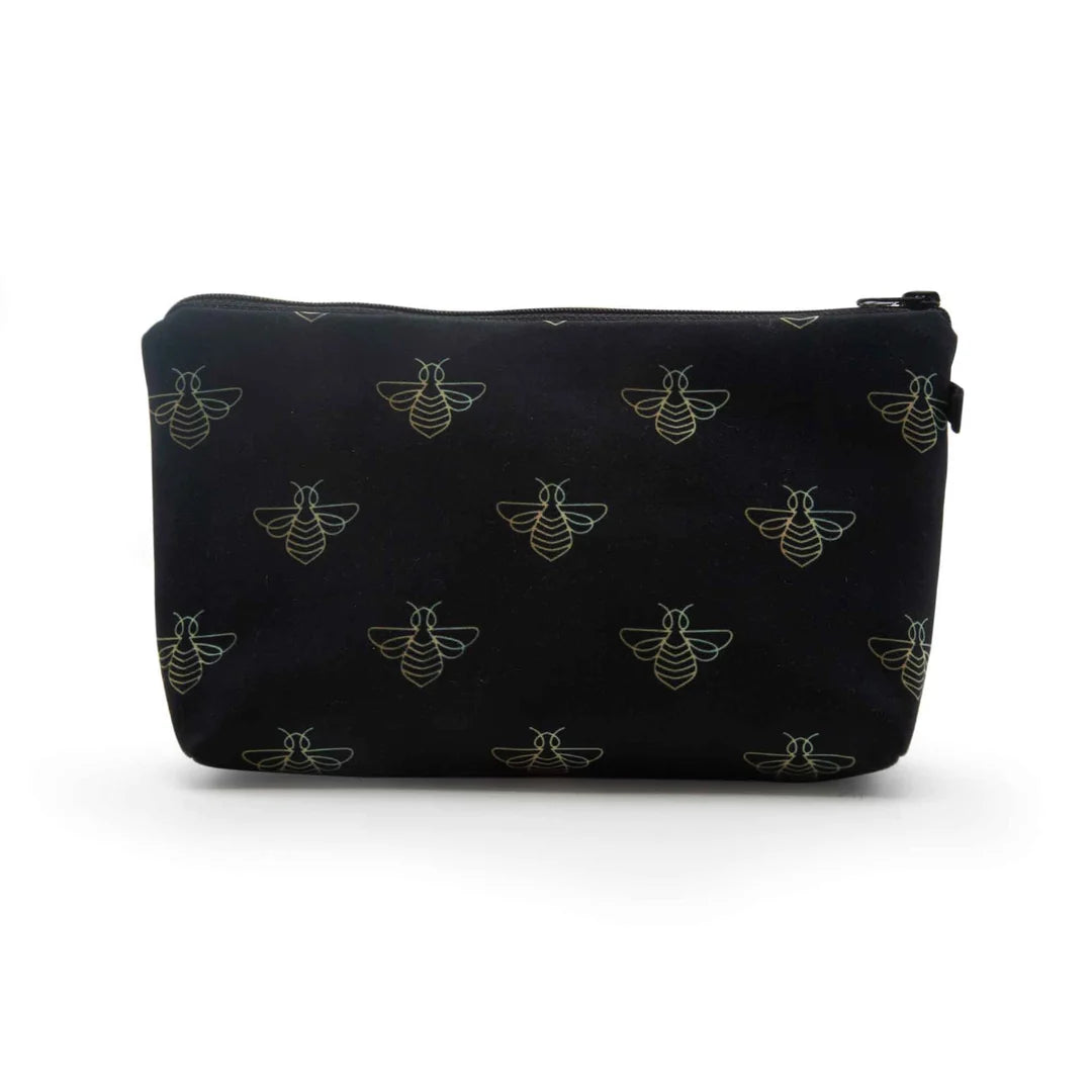 Bee Polyester Pencil Bag | Water-Resistant Padded Stationery Pouch