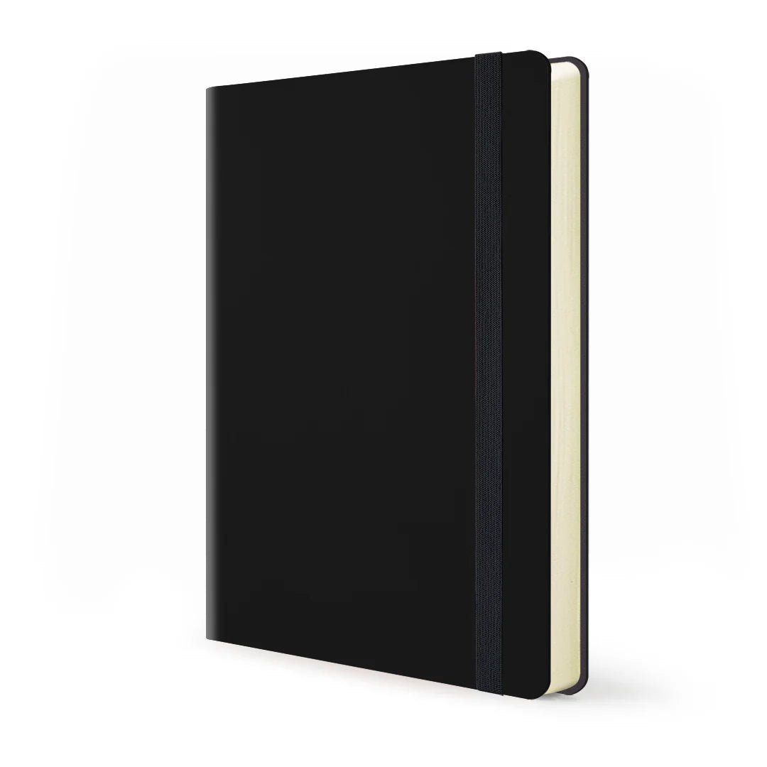 Flexi Premium Softcover Journal A5-No deboss in black on a white background