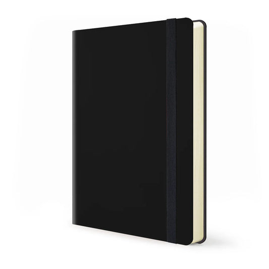 Flexi Premium Softcover Journal A5-No deboss in black on a white background