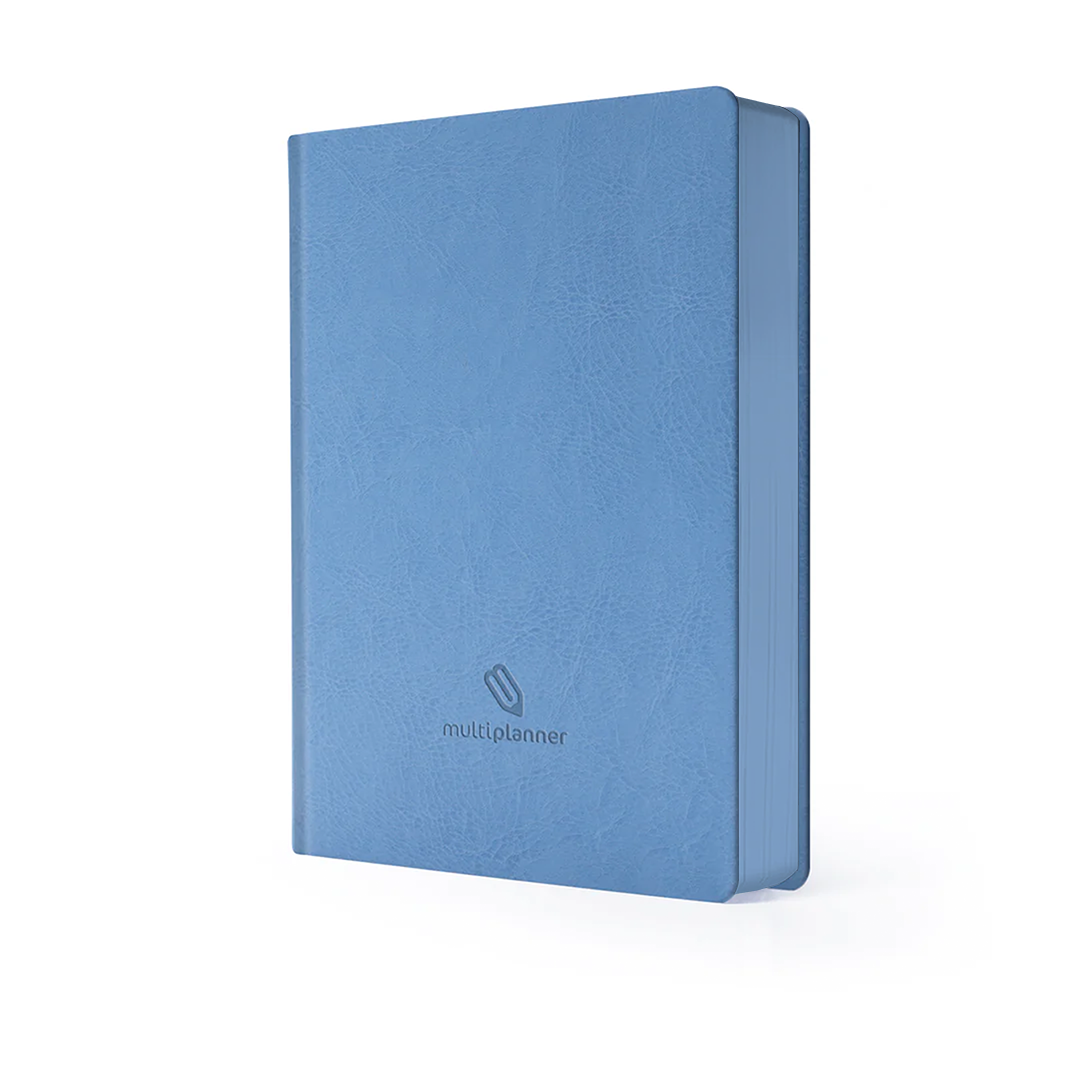 Classic Multi-Planner in Blue, planner with a visible brand logo on a white background