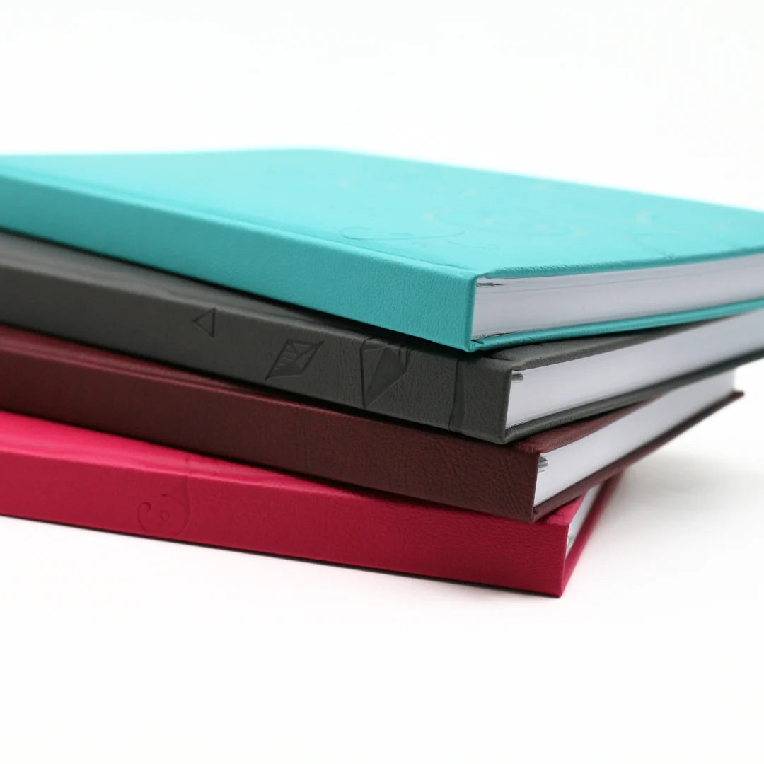 Executive Nappa A4 Daily Diary 2027 | Premium Debossed Padded Hardcover