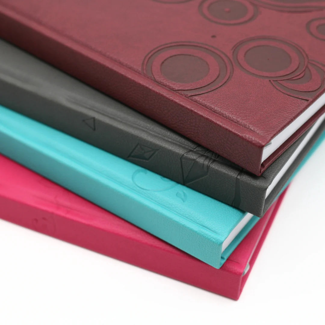 Executive Nappa A4 Daily Diary 2027 | Premium Debossed Padded Hardcover