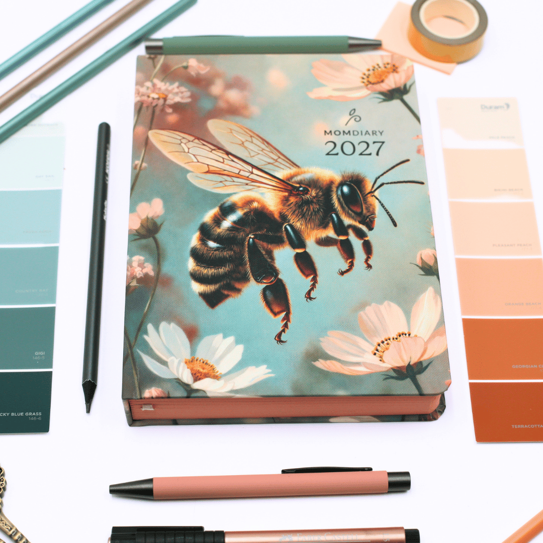 MOM Diary 2027 Pre-Order | Ultimate A5 Life, Family & Finance Hardcover Planner