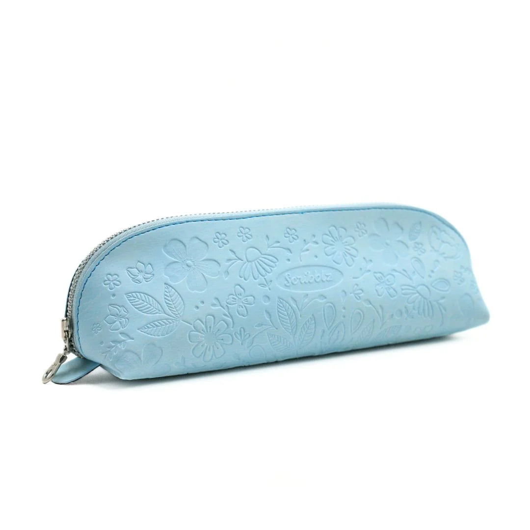Scribblz Premium Leatherette Pencil Bag & Accessory Pouch