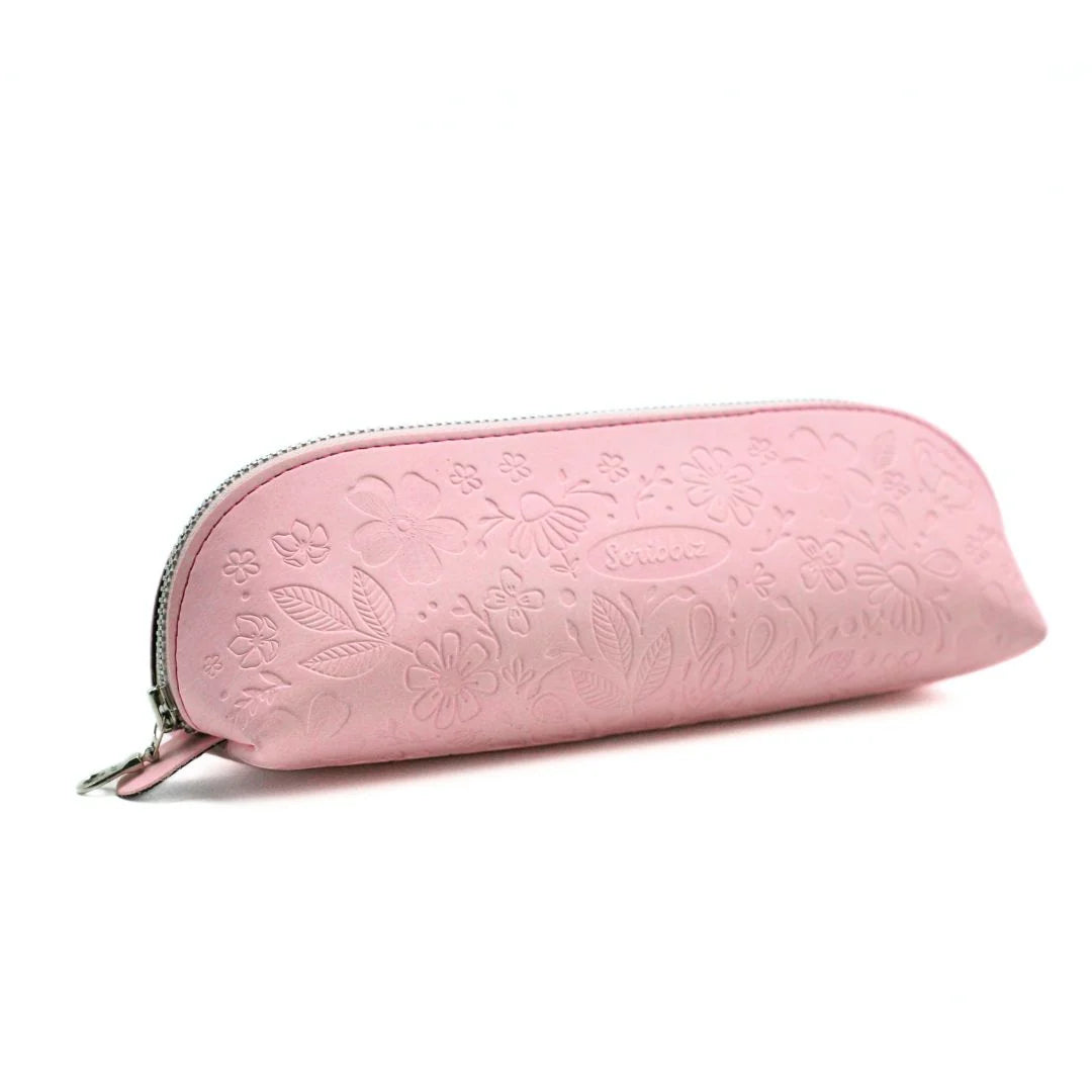 Scribblz Premium Leatherette Pencil Bag & Accessory Pouch