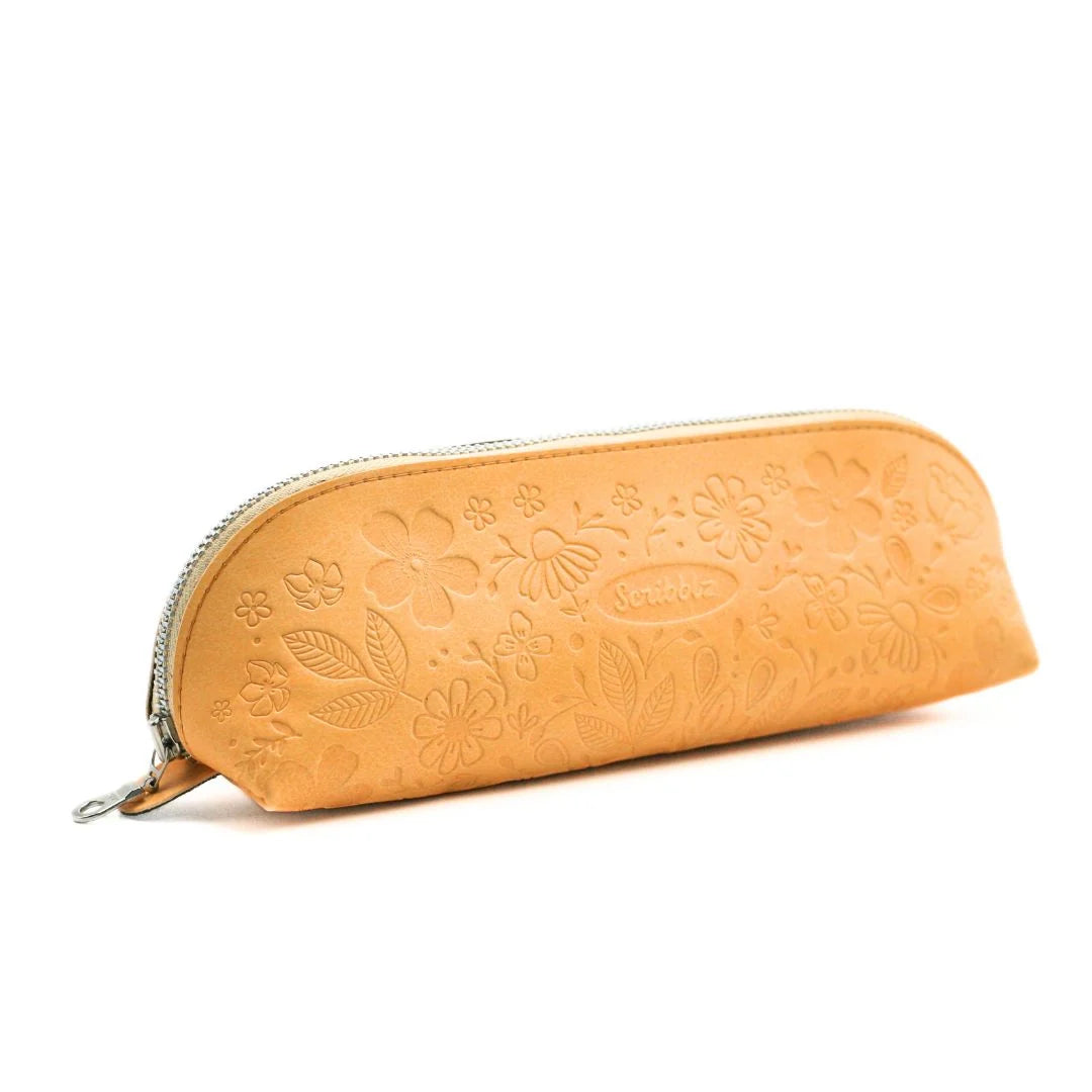 Scribblz Premium Leatherette Pencil Bag & Accessory Pouch
