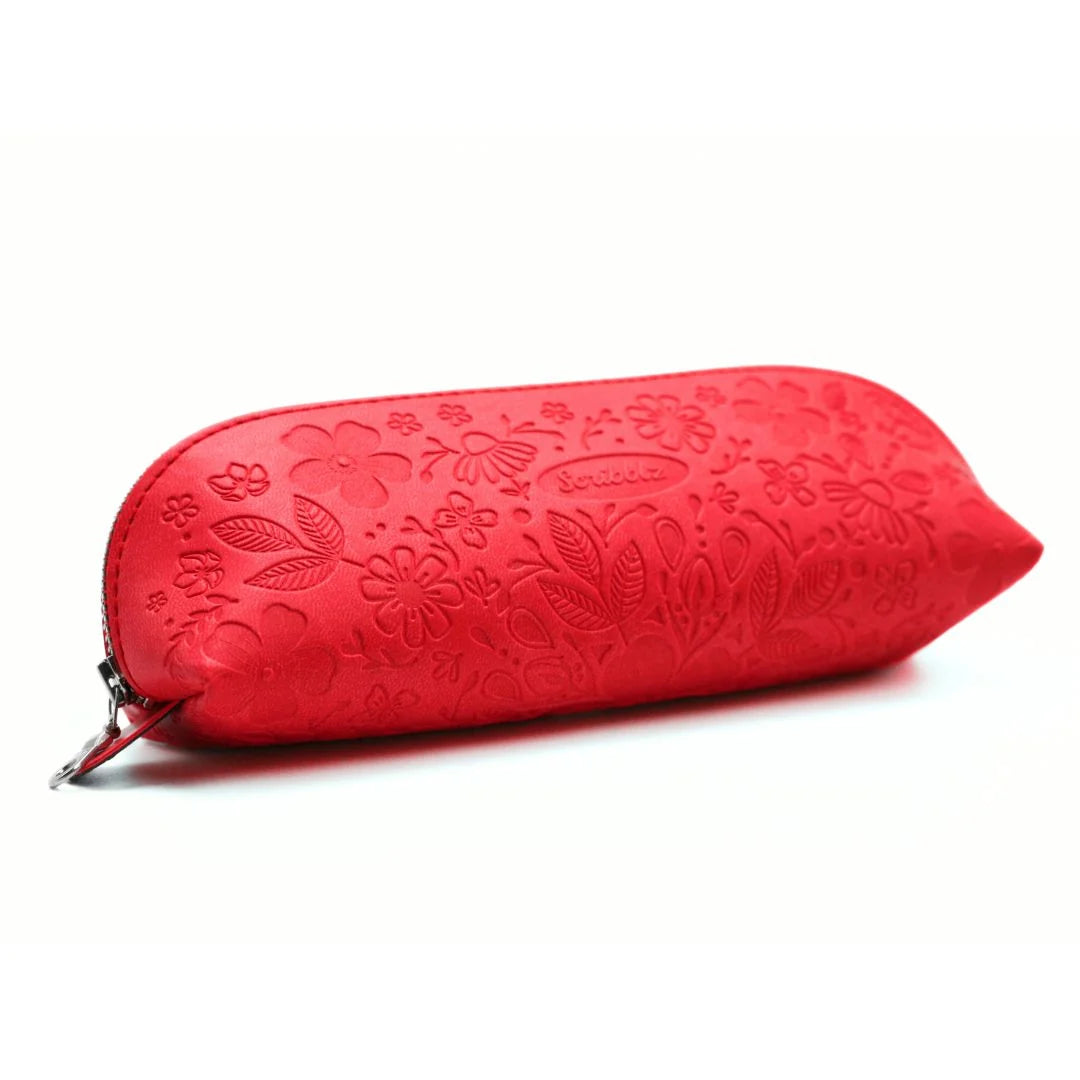 Scribblz Premium Leatherette Pencil Bag & Accessory Pouch