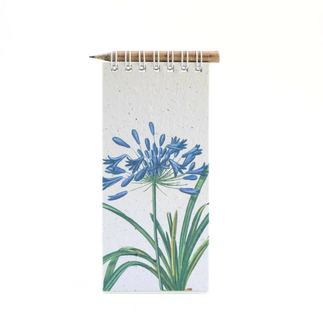 Plantable Seed Paper Shopping Notepad Bundle-Includes Recycled Newspaper Pencil