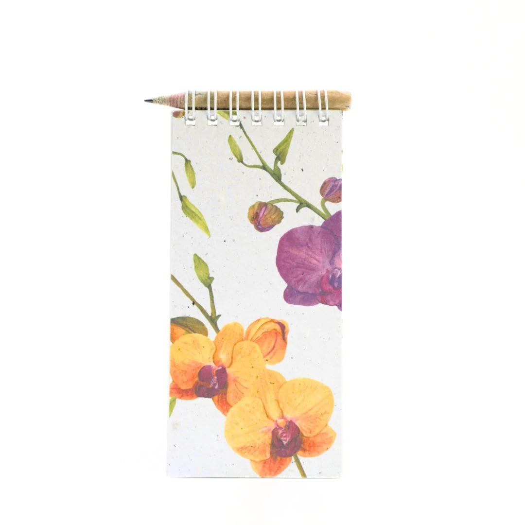 Plantable Seed Paper Shopping Notepad Bundle-Includes Recycled Newspaper Pencil