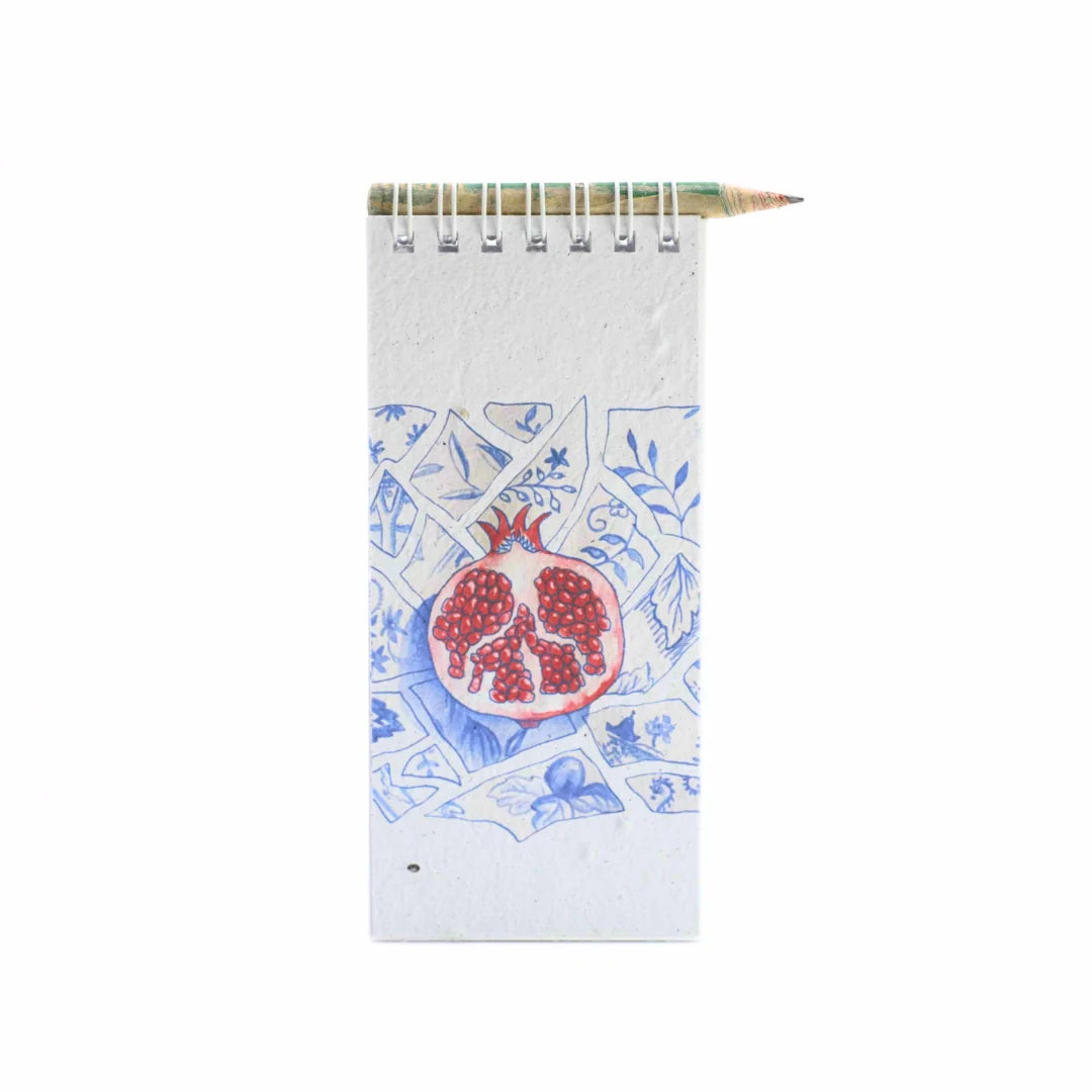 Plantable Seed Paper Shopping Notepad Bundle-Includes Recycled Newspaper Pencil